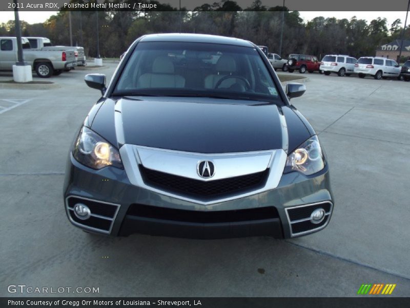 Polished Metal Metallic / Taupe 2011 Acura RDX