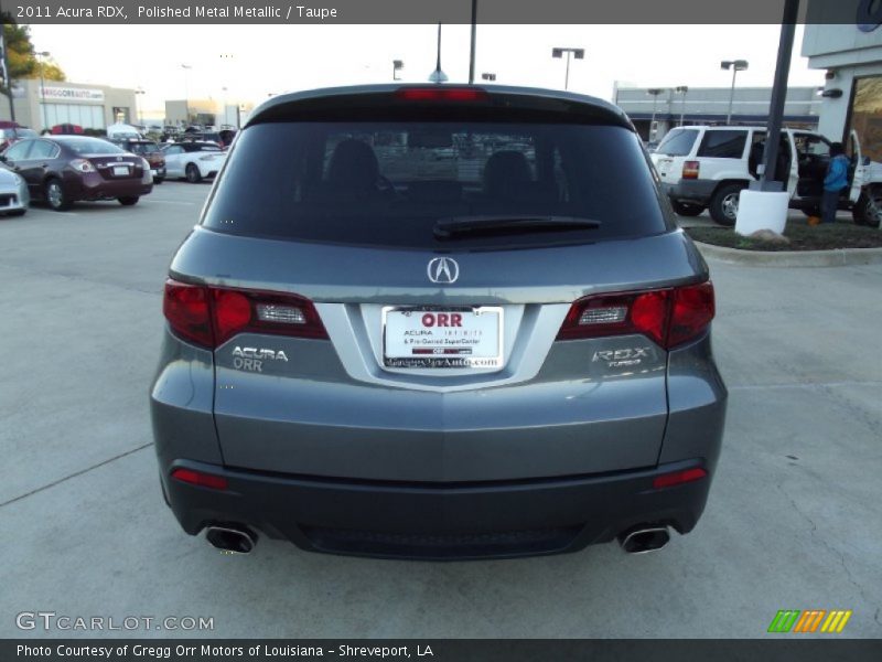 Polished Metal Metallic / Taupe 2011 Acura RDX