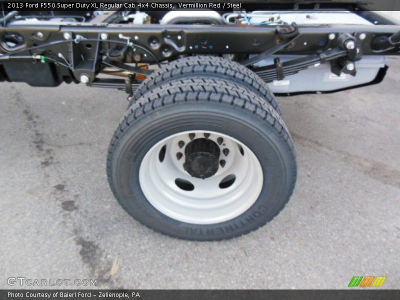  2013 F550 Super Duty XL Regular Cab 4x4 Chassis Wheel