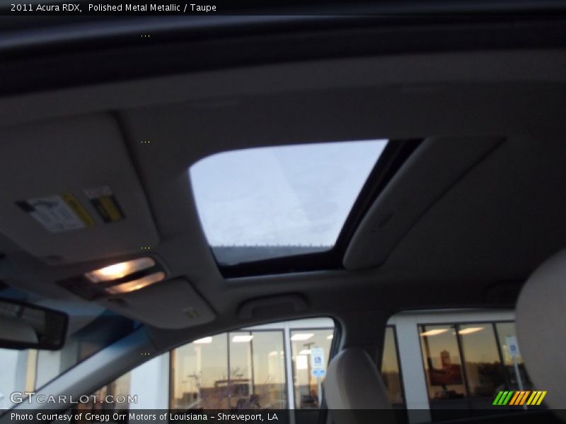 Polished Metal Metallic / Taupe 2011 Acura RDX