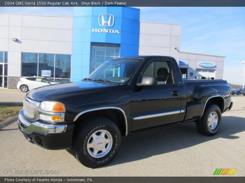 Onyx Black / Dark Pewter 2004 GMC Sierra 1500 Regular Cab 4x4