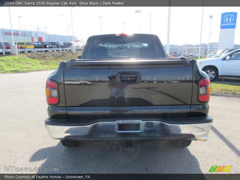 Onyx Black / Dark Pewter 2004 GMC Sierra 1500 Regular Cab 4x4