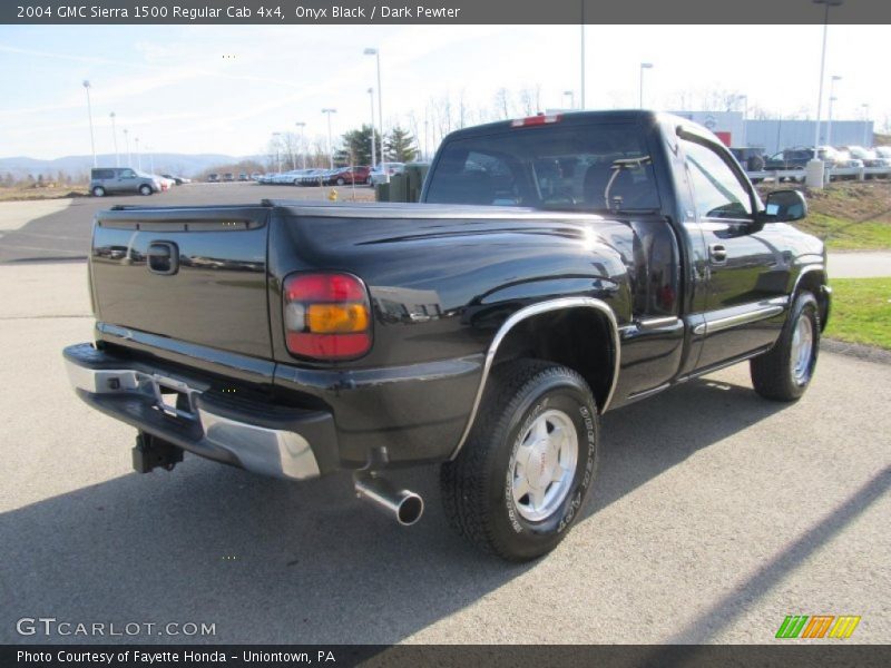 Onyx Black / Dark Pewter 2004 GMC Sierra 1500 Regular Cab 4x4