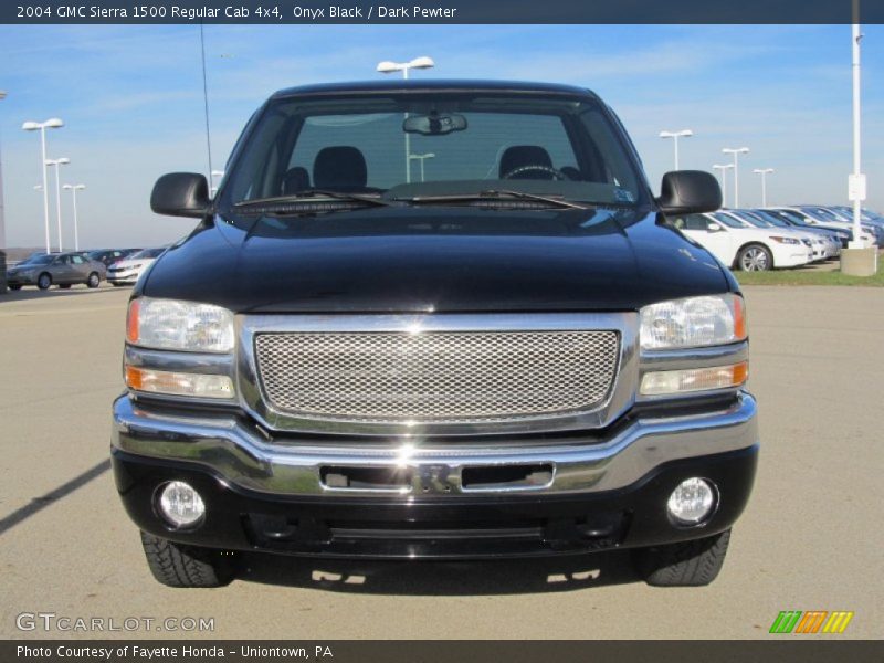 Onyx Black / Dark Pewter 2004 GMC Sierra 1500 Regular Cab 4x4