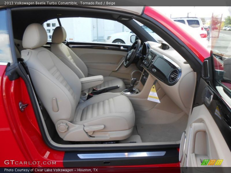  2013 Beetle Turbo Convertible Beige Interior