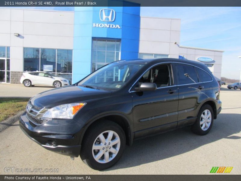 Royal Blue Pearl / Black 2011 Honda CR-V SE 4WD