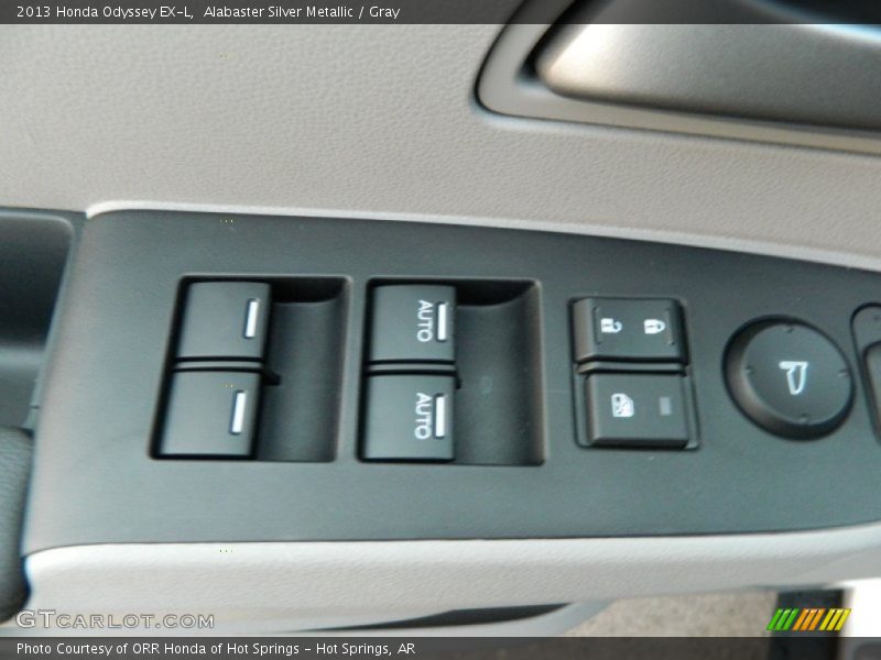 Alabaster Silver Metallic / Gray 2013 Honda Odyssey EX-L