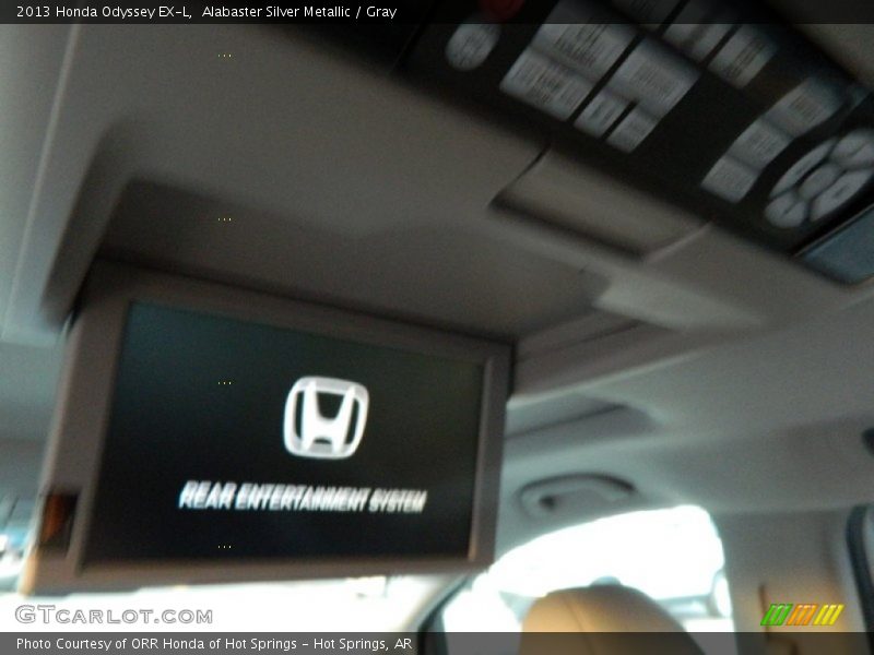 Alabaster Silver Metallic / Gray 2013 Honda Odyssey EX-L
