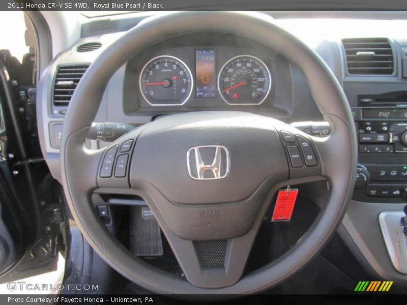 Royal Blue Pearl / Black 2011 Honda CR-V SE 4WD