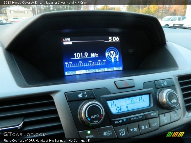 Alabaster Silver Metallic / Gray 2013 Honda Odyssey EX-L