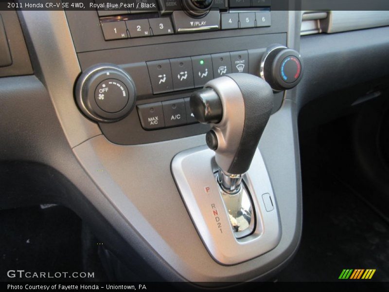 Royal Blue Pearl / Black 2011 Honda CR-V SE 4WD