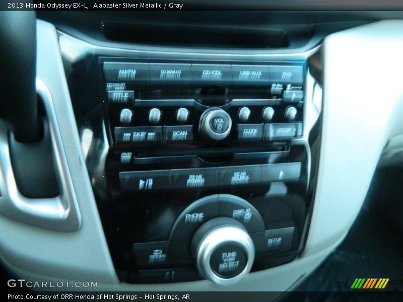 Alabaster Silver Metallic / Gray 2013 Honda Odyssey EX-L