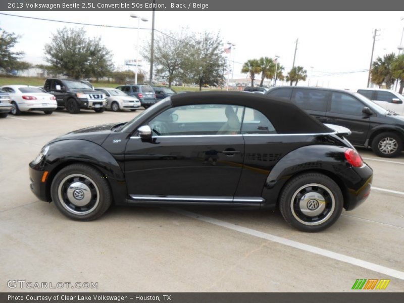  2013 Beetle 2.5L Convertible 50s Edition Black
