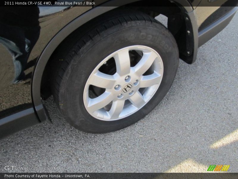 Royal Blue Pearl / Black 2011 Honda CR-V SE 4WD