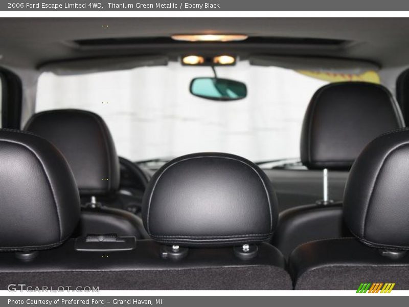 Titanium Green Metallic / Ebony Black 2006 Ford Escape Limited 4WD