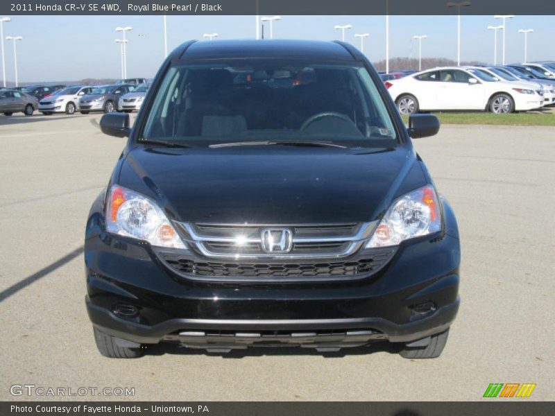 Royal Blue Pearl / Black 2011 Honda CR-V SE 4WD