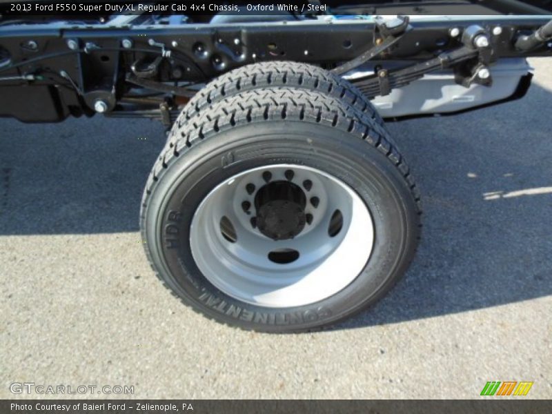  2013 F550 Super Duty XL Regular Cab 4x4 Chassis Wheel