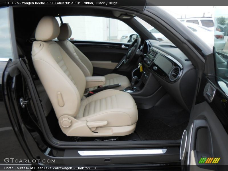  2013 Beetle 2.5L Convertible 50s Edition Beige Interior