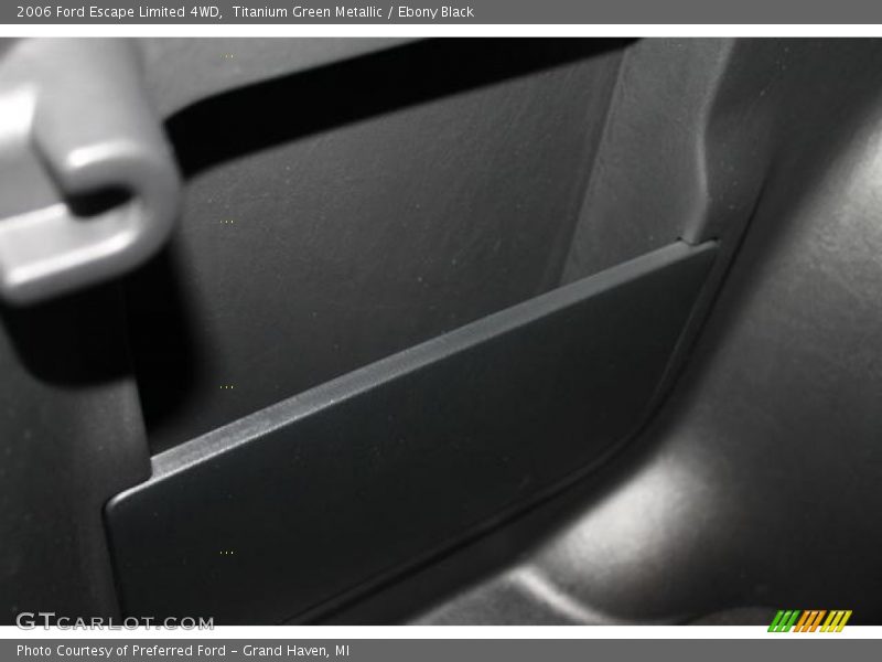 Titanium Green Metallic / Ebony Black 2006 Ford Escape Limited 4WD