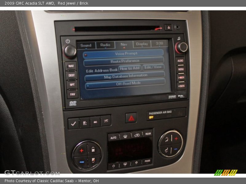 Red Jewel / Brick 2009 GMC Acadia SLT AWD