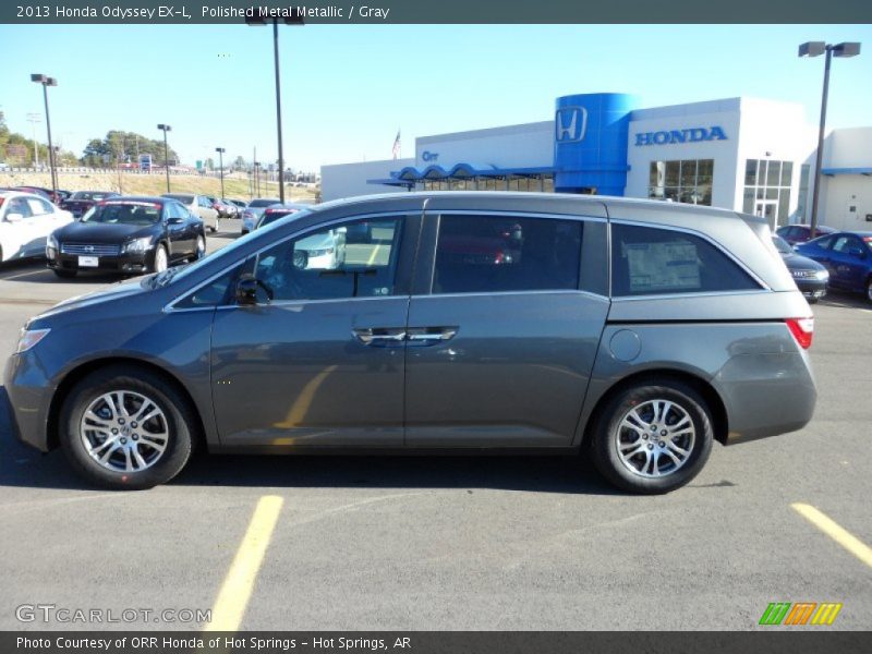 Polished Metal Metallic / Gray 2013 Honda Odyssey EX-L