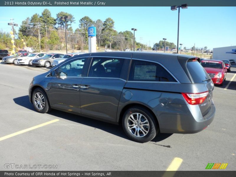 Polished Metal Metallic / Gray 2013 Honda Odyssey EX-L