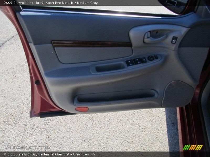 Sport Red Metallic / Medium Gray 2005 Chevrolet Impala LS