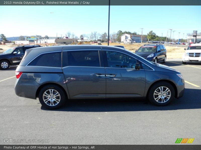 Polished Metal Metallic / Gray 2013 Honda Odyssey EX-L