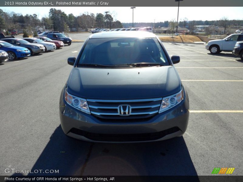 Polished Metal Metallic / Gray 2013 Honda Odyssey EX-L