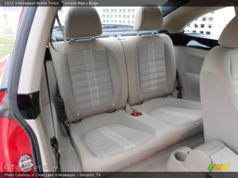Tornado Red / Beige 2013 Volkswagen Beetle Turbo
