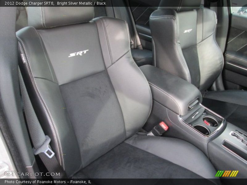 Front Seat of 2012 Charger SRT8