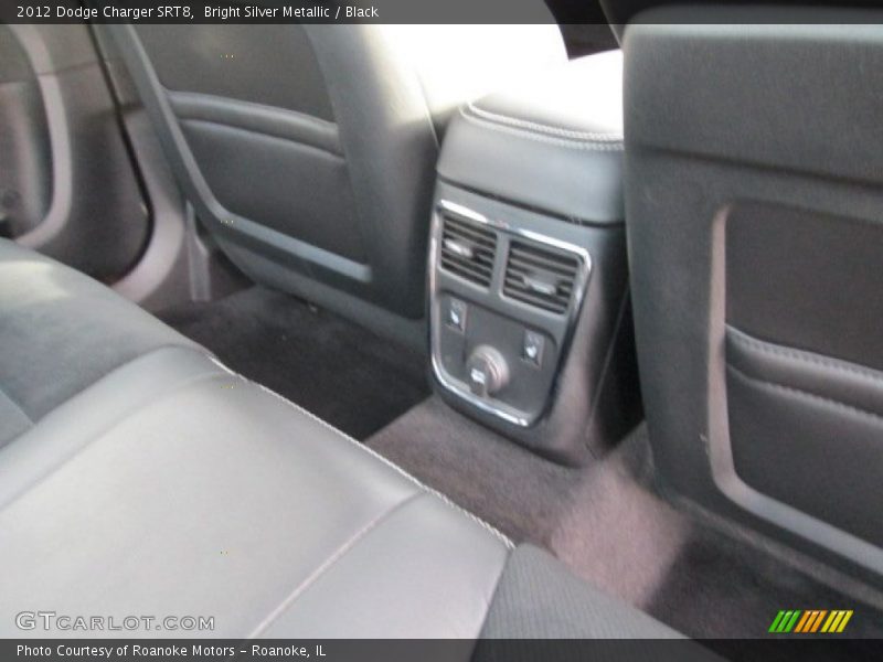 Bright Silver Metallic / Black 2012 Dodge Charger SRT8