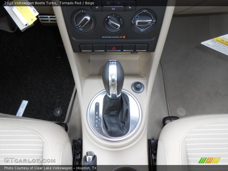Tornado Red / Beige 2013 Volkswagen Beetle Turbo