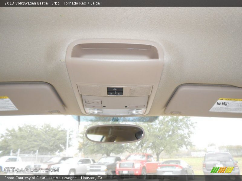 Tornado Red / Beige 2013 Volkswagen Beetle Turbo