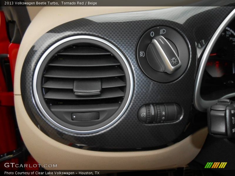 Tornado Red / Beige 2013 Volkswagen Beetle Turbo