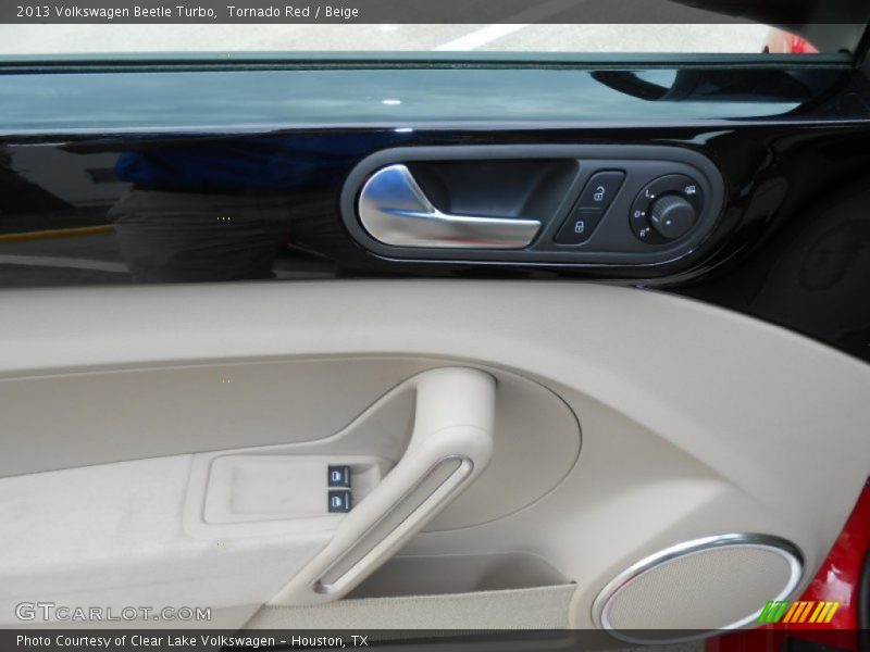 Tornado Red / Beige 2013 Volkswagen Beetle Turbo