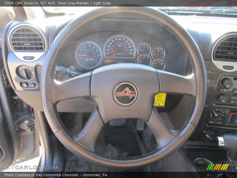 Steel Grey Metallic / Light Gray 2006 GMC Envoy XL SLT 4x4