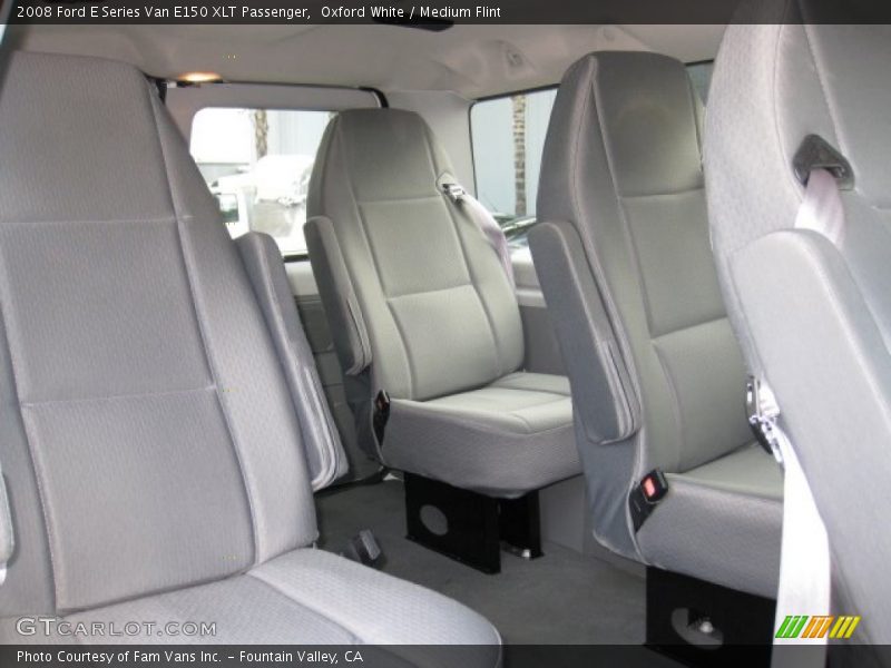 Rear Seat of 2008 E Series Van E150 XLT Passenger