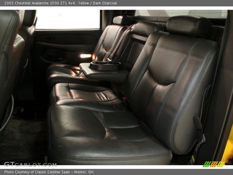 Rear Seat of 2003 Avalanche 1500 Z71 4x4