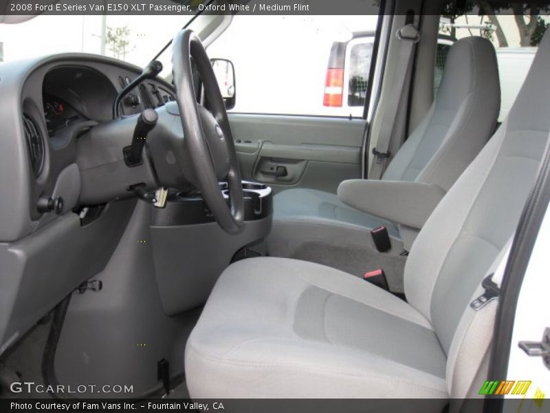 Front Seat of 2008 E Series Van E150 XLT Passenger