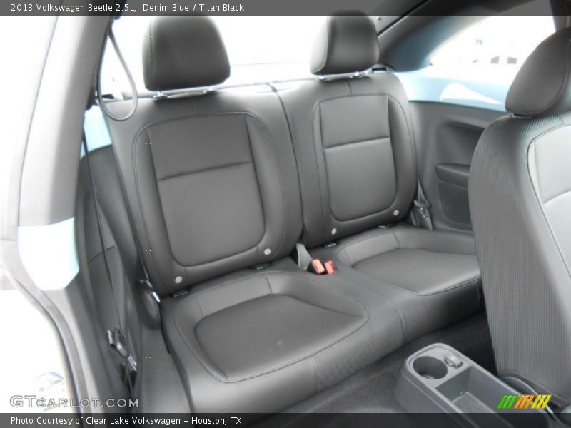 Rear Seat of 2013 Beetle 2.5L