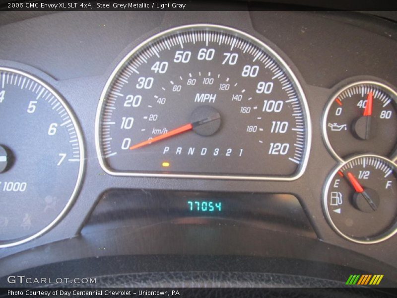 Steel Grey Metallic / Light Gray 2006 GMC Envoy XL SLT 4x4