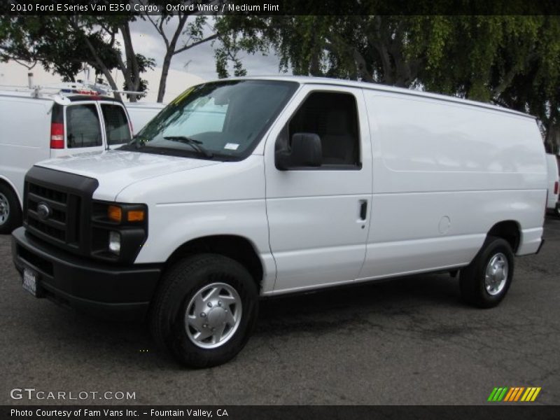  2010 E Series Van E350 Cargo Oxford White