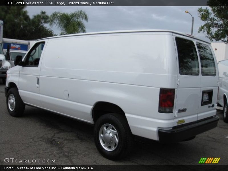 Oxford White / Medium Flint 2010 Ford E Series Van E350 Cargo