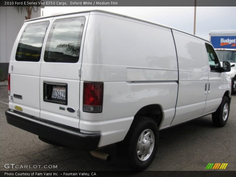 Oxford White / Medium Flint 2010 Ford E Series Van E350 Cargo
