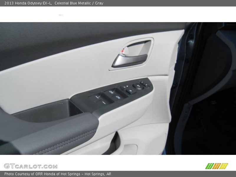 Celestial Blue Metallic / Gray 2013 Honda Odyssey EX-L