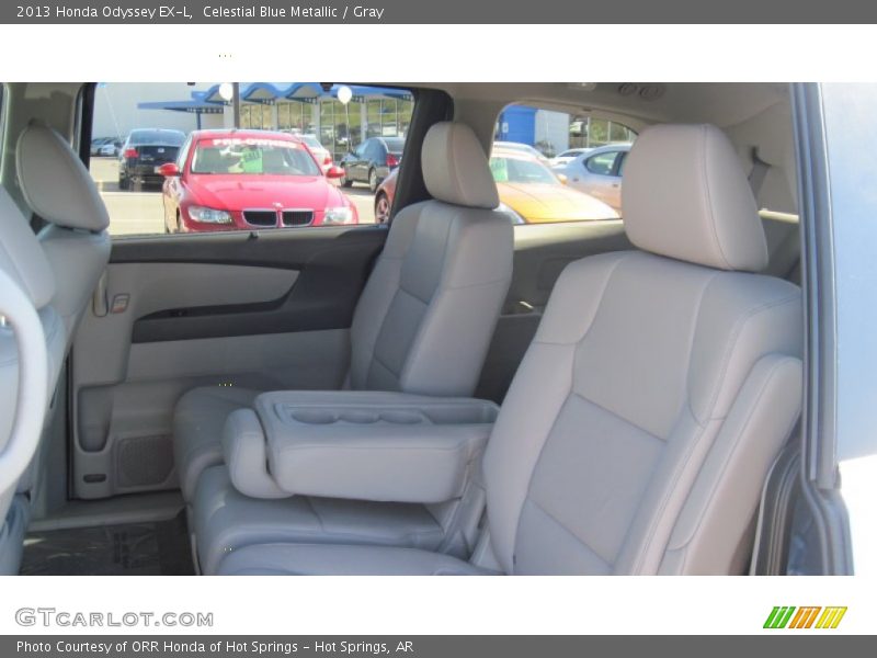 Celestial Blue Metallic / Gray 2013 Honda Odyssey EX-L