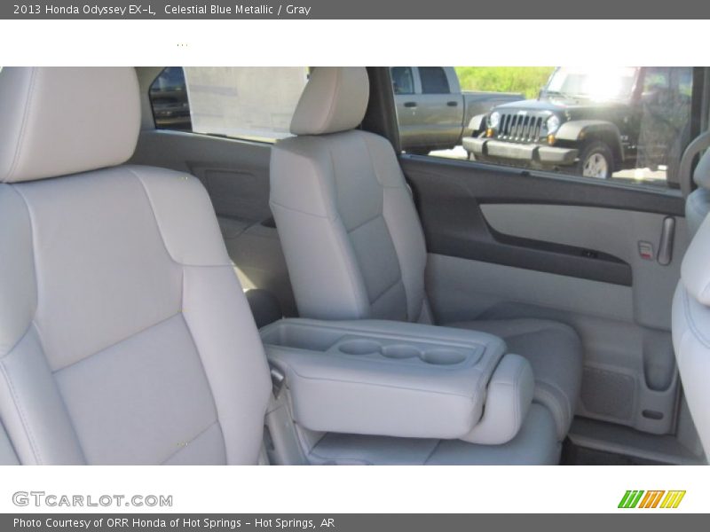 Celestial Blue Metallic / Gray 2013 Honda Odyssey EX-L