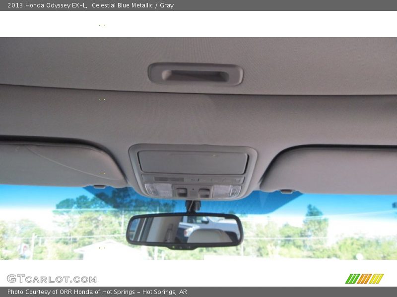 Celestial Blue Metallic / Gray 2013 Honda Odyssey EX-L