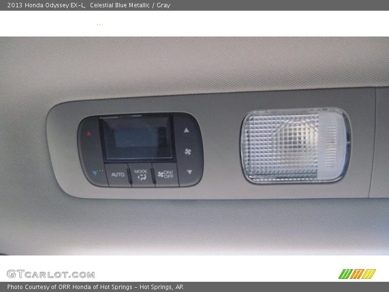 Celestial Blue Metallic / Gray 2013 Honda Odyssey EX-L
